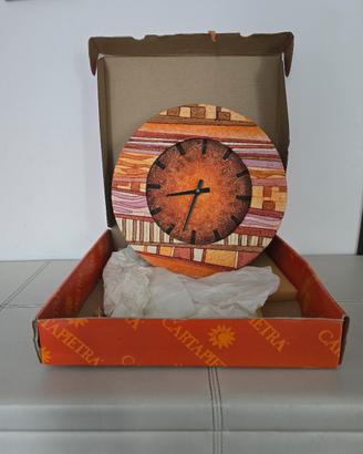 Orologio da parete cartapietra