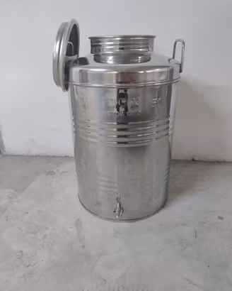 Fusto in acciaio inox da 50 litri