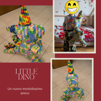 Peluches Little Dino - Amigurumi