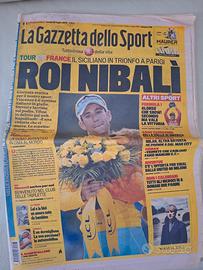 La Gazzetta dello sport  - Nibali Tour de France 2