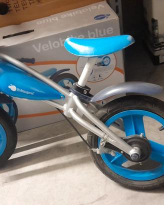 Bici con e senza pedali bambino altezza 90-110 cm 