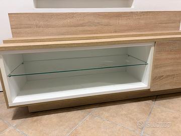 Mobile tv color rovere chiaro