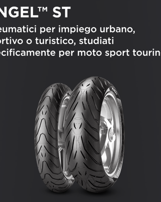 Pirelli Angel ST nuove 120/70 e 180/70 per moto