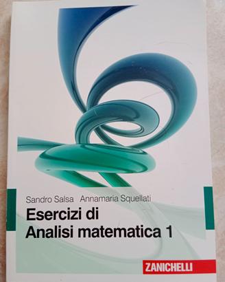 Analisi matematica 1 - libro teoria e uno esercizi