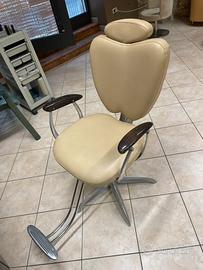 2 Sedie parrucchiere Gamma & Bross Giugiaro Design