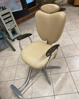 2 Sedie parrucchiere Gamma & Bross Giugiaro Design