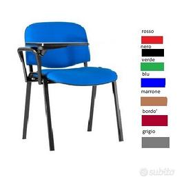 Sedia Poltrona con Tavoletta Ribaltina Conferenza