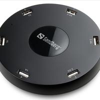 Ricarica USB postazione stazione 6 posti caricator