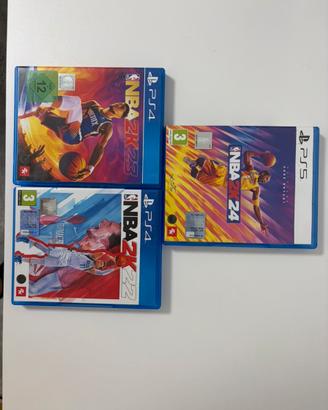 NBA 2K 22, 2K23, 2K24
