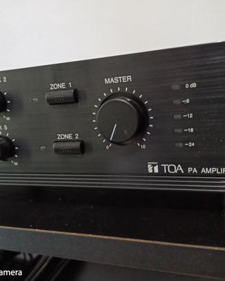 Amplificatore filodiffusione PA TOA a-1724 240watt