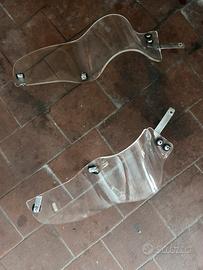 Moto bmw riparo gambe