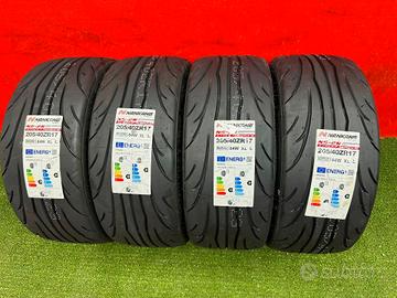 205 40 17 Gomme Estive Semi slick Nuove 205 45R17