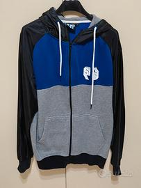 Felpa con cappuccio e zip sportiva Sneaker Freak L