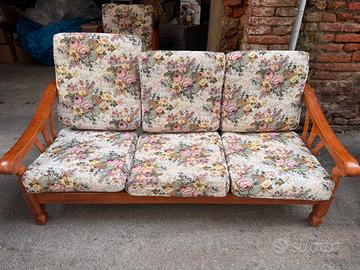 Set - Divano e Poltrona Vintage