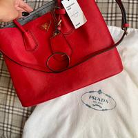 Borsa tote Prada rossa