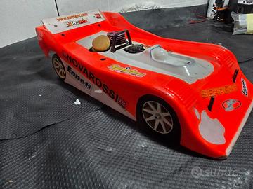 Serpent 720 1/10 con motore e ricambi