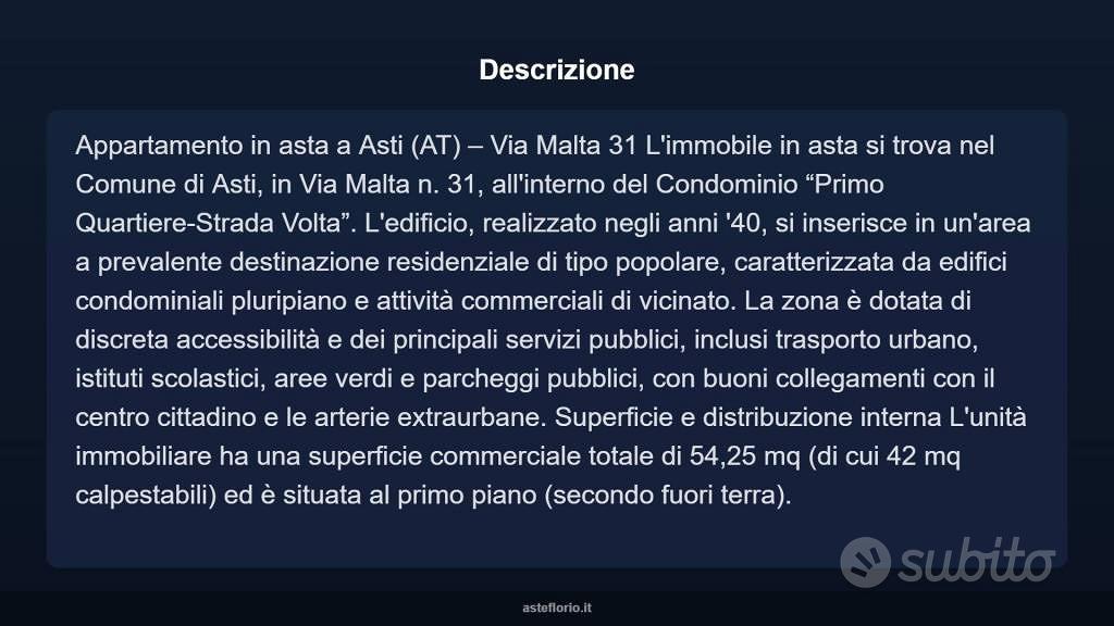 Appartamento – Asti - Vista 4