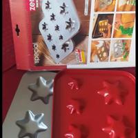 coppia teglie per abeti tridimensionali