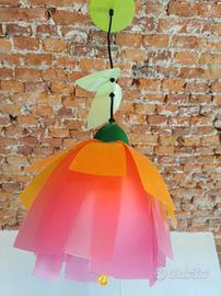lampada a soffitto arredo camera Fiore Haba