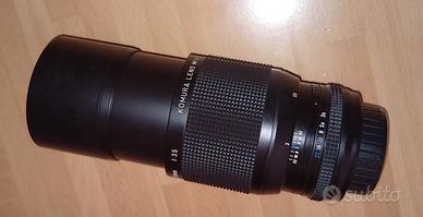 OBIETTIVO 200 MM F 3.5 KOMURA PER PENTAX