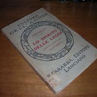 Lo spirito delle Leggi note di Adolfo Zamboni