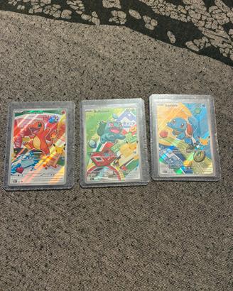 Pokemon PCD serie 1 tris Kanto
