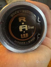 Bilanciere 220cm 20kg