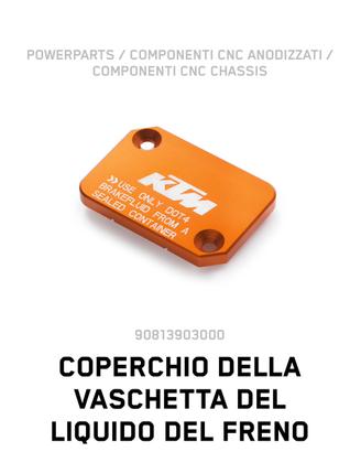 KTM - COPERCHIO VASCHETTA LIQUIDO FRENO