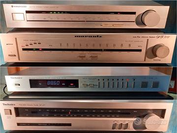 Tuner sintonizzatori vintage (4): Kenwood, Marantz