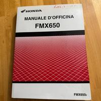Manuale officina Honda Fmx 650