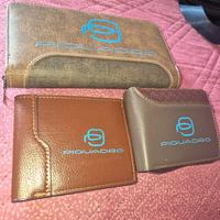 Tris di portafogli carte di credito