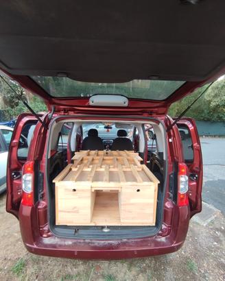 Kit camperizzazione Fiat Qubo