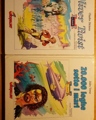 Oliver Twist e 20.000 leghe sotto i mari a fumetti