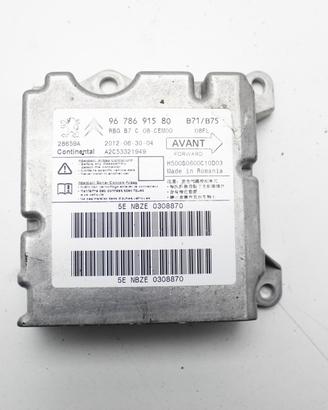 CENTRALINA AIRBAG CITROEN DS4 1° Serie 96 786 915