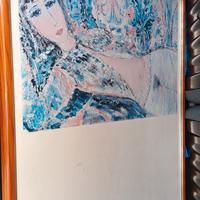 stampa disegno donna