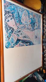 stampa disegno donna