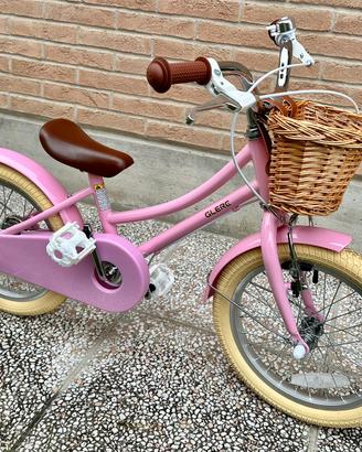 Bicicletta bambina 16” NUOVA stile retrò 4-7 anni