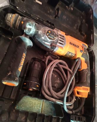 Trapano/demolitore dewalt SDS plus doppio mandrino