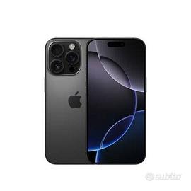 Iphone 16 pro 256 gb black titanium