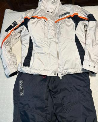 Tuta da sci donna-Goldwin -giacca più pantalone 44