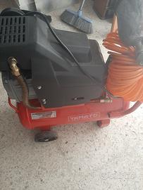 COMPRESSORE YAMATO CON  PISTOLA PROFESSIONALE