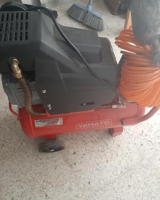 COMPRESSORE YAMATO CON  PISTOLA PROFESSIONALE