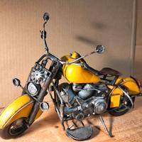 Modellino moto vintage metallo