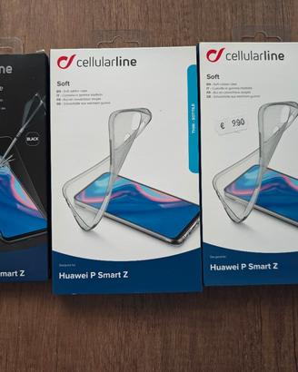 Huawei P Smart Z cover e vetro temperato Cellular 