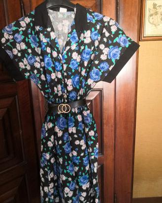 vestito cotone fantasia 