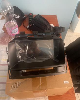 Autoradio e sub woofer
