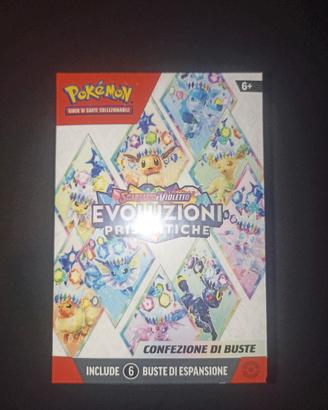 Pokémon, bundle Evoluzioni Prismatiche SEALED ita