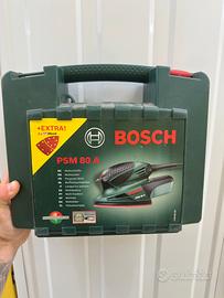 🟢 Bosch PSM 80 A – Levigatrice + scatola