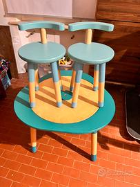 Stokke MuTable con 2 sedie e accessori originali