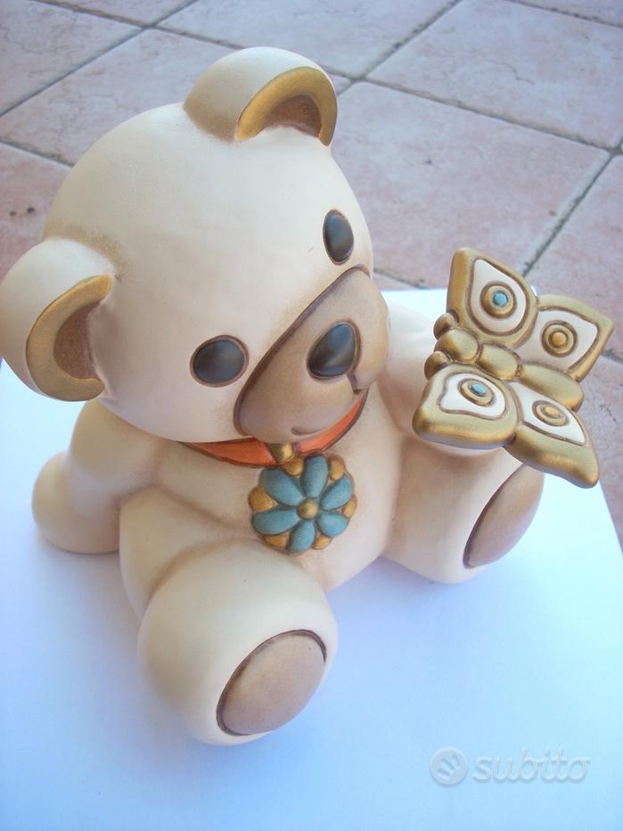 Thun Panda Teddy Con Farfalla Thun 2018 Orso Thun 2018 Mobili Usati
